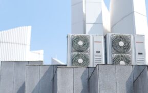 Air conditioner units on a city rooftop in Bandung, Indonesia, showcasing modern urban architecture. - Photo by Mesayu Elida Irawati on Pexels